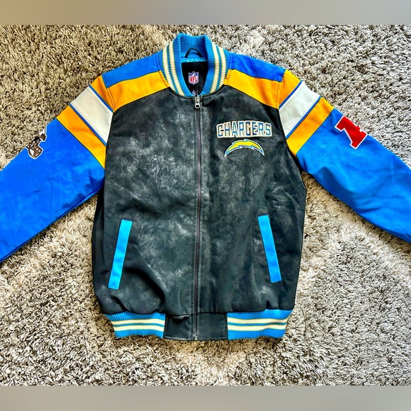 NFL Other - G-III NFL Los Angeles Chargers faux suede jacket